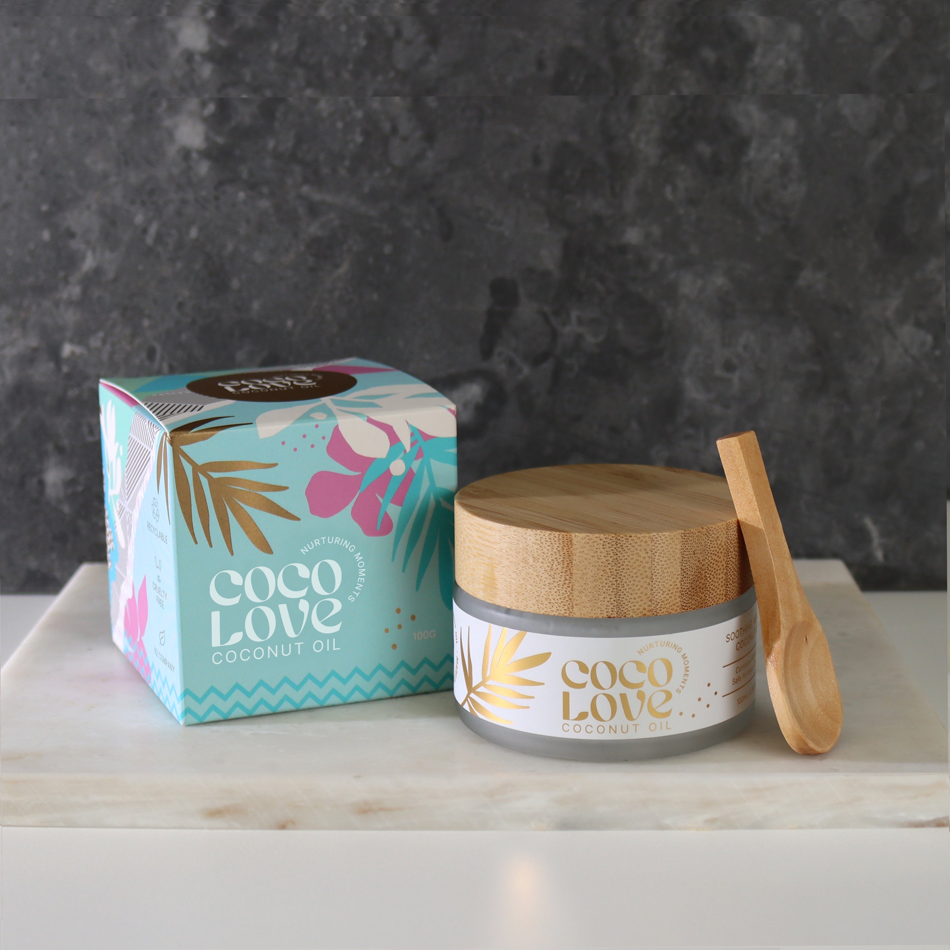Coco Love Pure 100ml with Blue Giftbox – CocoLove